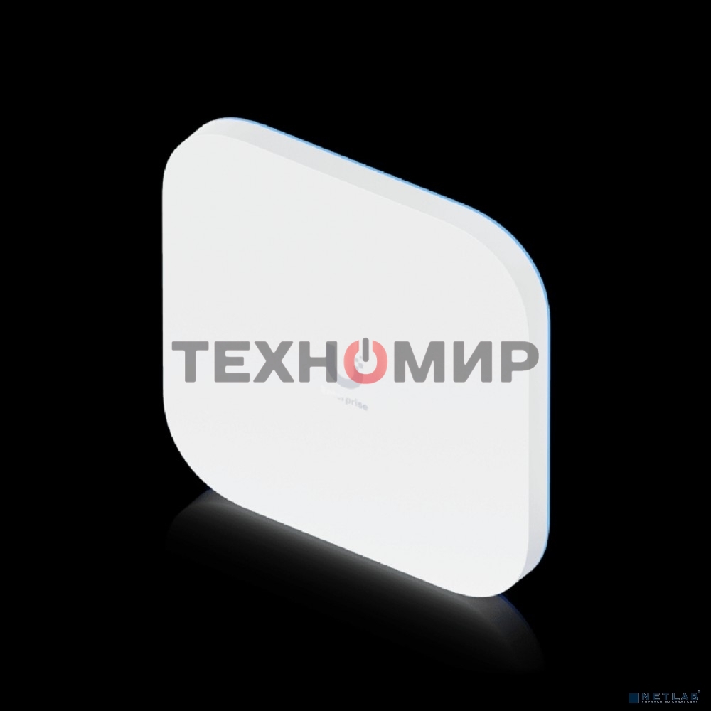 Точка доступа Wi-Fi Ubiquiti UniFi E7 AP 2,4+5+6 ГГц, Wi-Fi 7, 4х4 MU-MIMO, 802.3bt, 1х 10G RJ45, 1х 1G RJ45