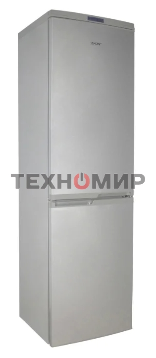 Холодильник DON R-291 NG нерж сталь двухкамерный 225/101л морозилка снизу