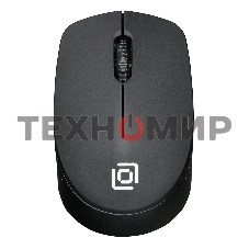 Мышь беспроводная Oklick 486MW черный, 1000 dpi, радиоканал, USB, кнопки - 3