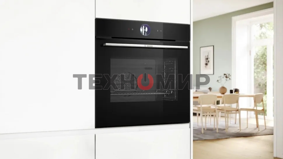 Духовой шкаф электрический Bosch HBG7361B1 черный