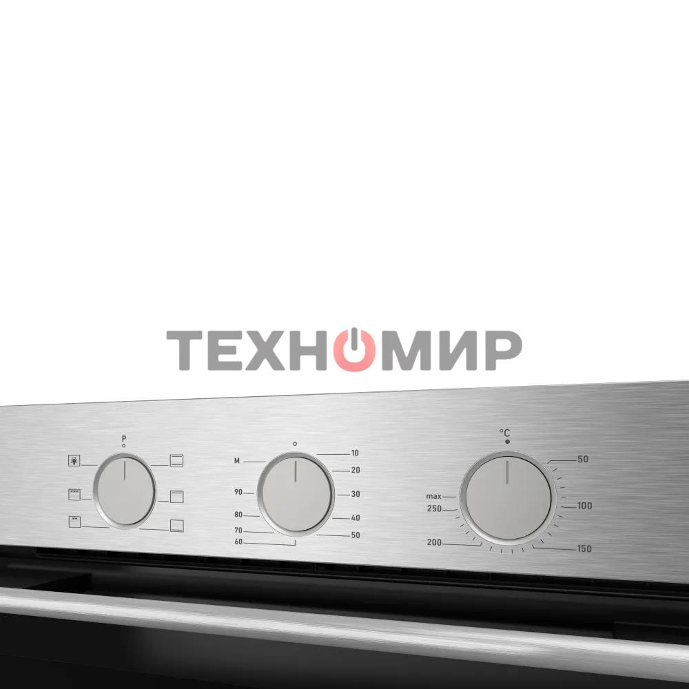 Духовой шкаф электрический Kuppersberg HF 603 BX 60 см, 80 л, High-Tech, 6 режимов, паровая очистка, черный + нерж. сталь