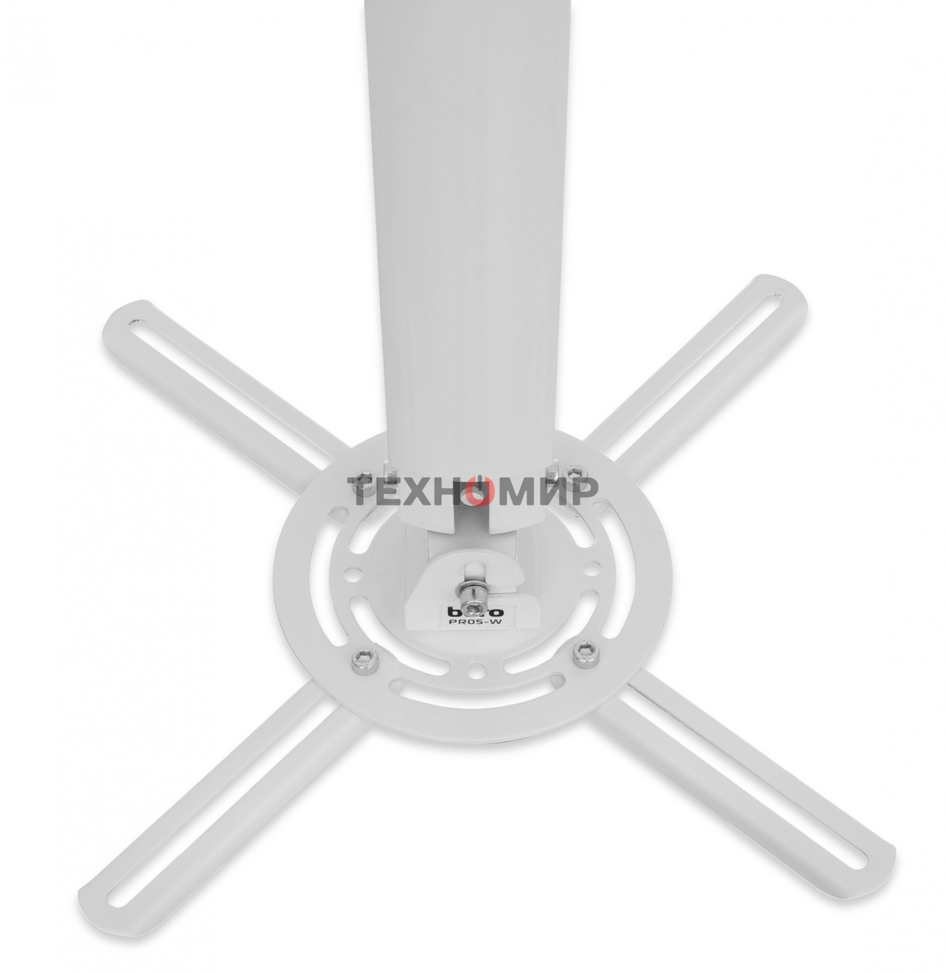 Кронштейн для проектора Buro PR05-W белый макс.13.6кг потолочный поворот и наклон