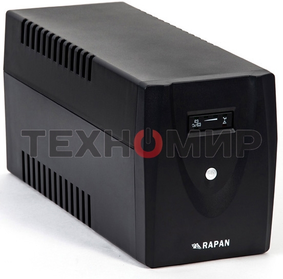 Источник бесперебойного питания RAPAN-UPS 1500 220В 1500В.А/900Вт меандр с АКБ 2х7А.ч интерактивный Бастион 736