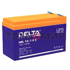 Батарея для ИБП Delta HRL 12-7.2Х (12V 7.2Ah)