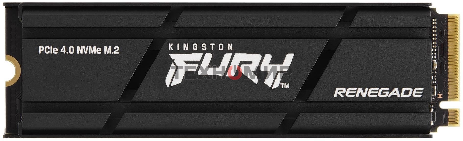 Накопитель SSD Kingston Fury Renegade, 1Tb, PCIe 4.0 x4, M.2 2280, NVMe, R/W 7300/6000, с радиатором