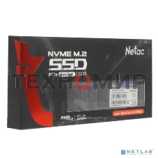 Накопитель SSD Netac NV2000, 256Gb, PCIe 3.0 x4, M.2 2280, NVMe, R/W 2500/1000