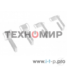 Органайзер кабельный одинарный изгонутый