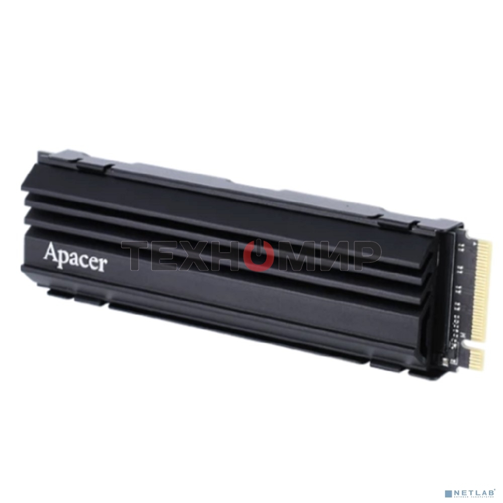 Накопитель SSD Apacer 1Tb, M.2 2280, PCIe 4.0 x4, NVMe, R/W 7300/6000, с радиатором