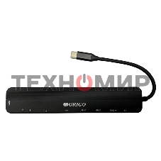 Док-станция USB-C 9-в-1 ORIGO OU3350SNPD/A1A USB 3.0, 2xUSB 2.0, USB-C/PD 3.0, HDMI, Gigabit LAN, SD/TF/microSD, TRRS, Mic