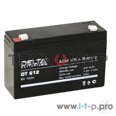 Батарея для ИБП Delta DTM 612 (6V, 12Ah)