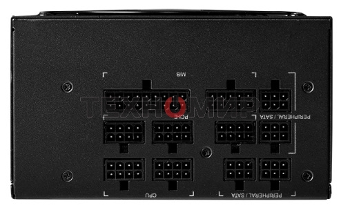 Блок питания Chieftec Polaris PPS-850FC, 850Вт, 80 PLUS Gold, 120мм, модульный, черный