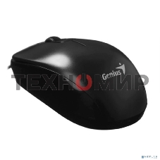 Мышь проводная Genius DX-110 черный, 1000 dpi, USB, кнопки - 3