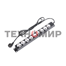 Блок силовых розеток 19