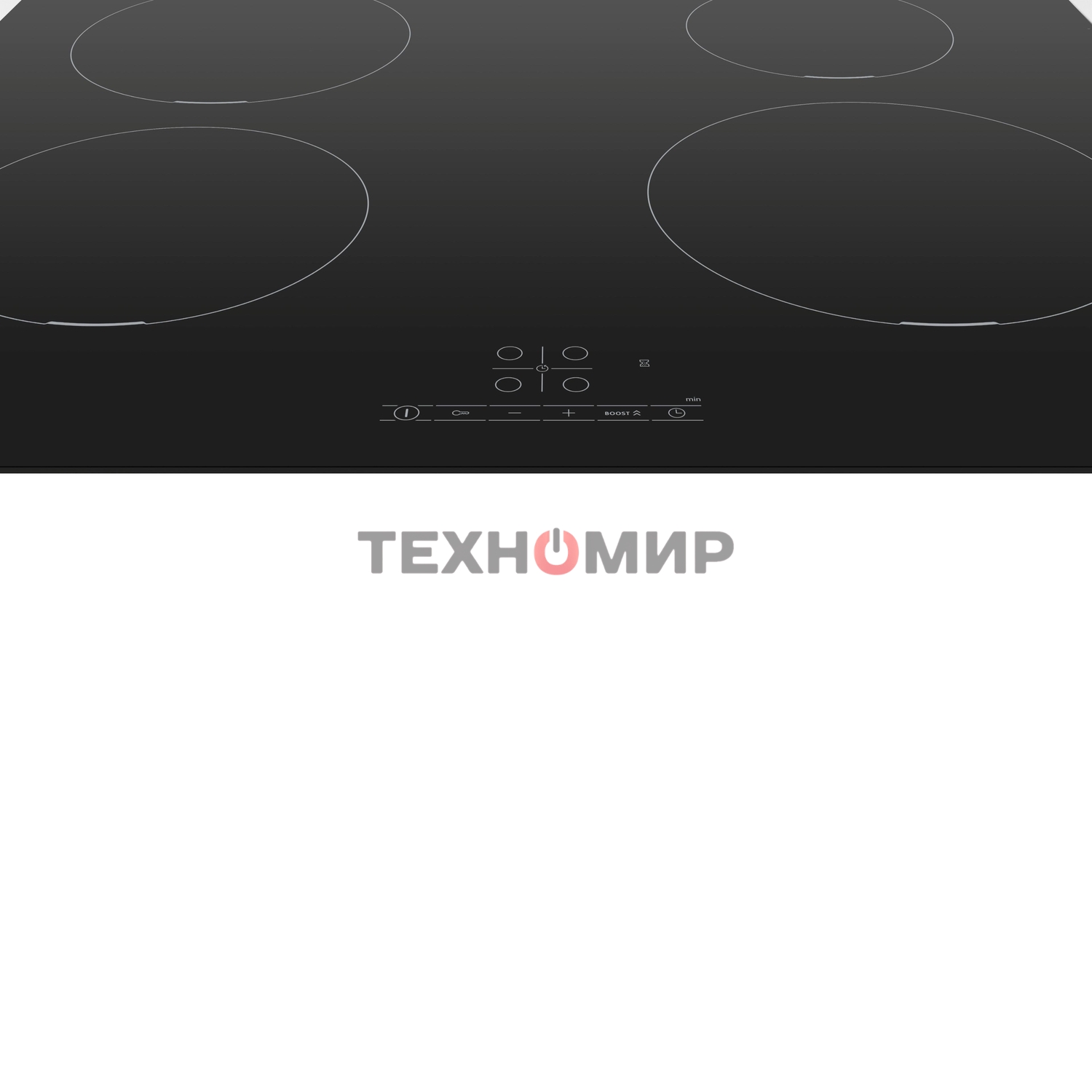 Индукционная варочная панель Bosch Serie 4 PUE611BB5E, индукционные, независимая, черный