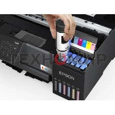 МФУ струйное Epson EcoTank L8100 (C11CK94***), A4, цветной, печ. до 8 стр/мин., 5760 x 1440 dpi (печ.), 1200x4800dpi (скан.), USB, Wi-Fi