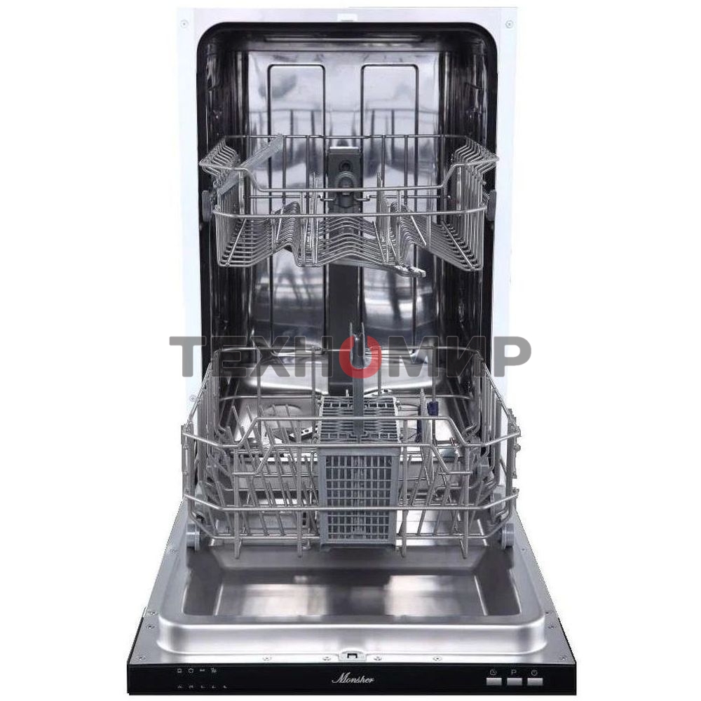 Встраиваемая посудомоечная машина Monsher MD 4512, серебристый, 45 см, 9 компл., 49 дБ, класс A++