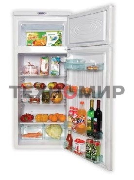 Холодильник DON R-216 B белый двухкамерный 200/50л морозилка сверху