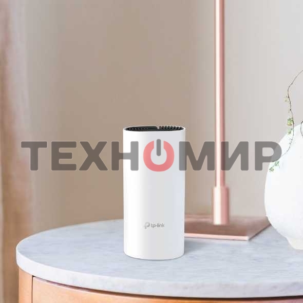 Бесшовный Mesh роутер TP-Link Deco M4 (DECO M4(3-PACK)) AC1200 10/100/1000BASE-TX (упак.:3шт)