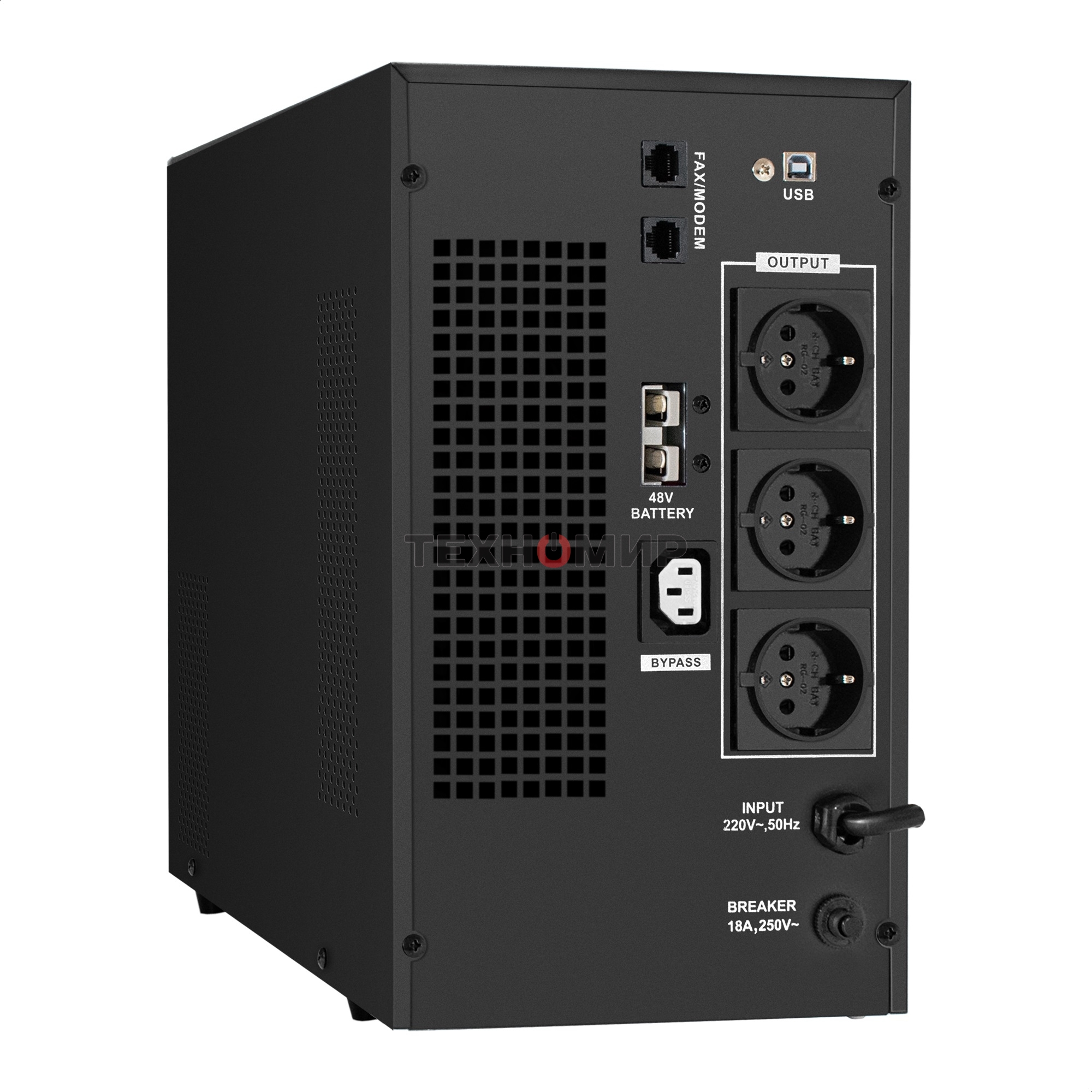 Комплект Источник бесперебойного питания EX295990RUS + батарея 40Aч EX282976RUS 4шт (инвертор, синус, для котла) ExeGate SineTower SZ-3000.LCD.AVR.3SH.1C13.RJ.USB <3000VA/2400W, чистый синусоида, LCD дисплей, AVR, 3хSchuko+1хC13, RJ45/11, USB, линейно-инт