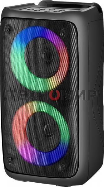 Портативная колонка Defender Boomer 20 20Вт Light/BT/FM/USB/AUX/MIC черный