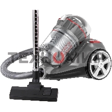 Пылесос SUPRA VCS-2525 серый/черный, 420/2450 Вт, уборка сухая, пылесборник контейнер 3.5 л