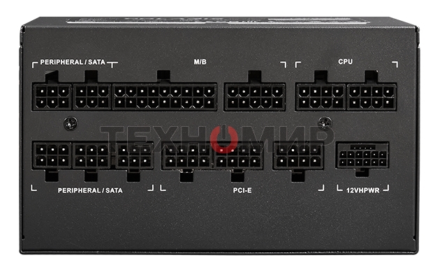 Блок питания Chieftec Polaris Pro PPX-1300FC-A3, 1300Вт, 80 PLUS Platinum, 135мм, модульный, черный