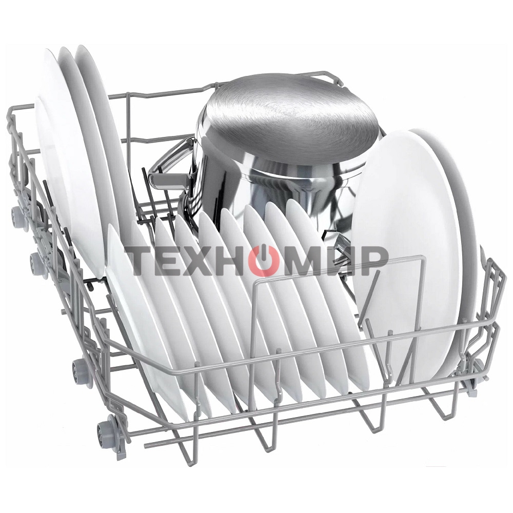 Встраиваемая посудомоечная машина Bosch SMV4HVX03E, серебристый, 59.8 см, 14 компл., 46 дБ, класс D