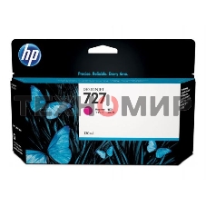 Картридж струйный HP 727 B3P20A пурпурный для HP DJ T920/T1500 (130мл)