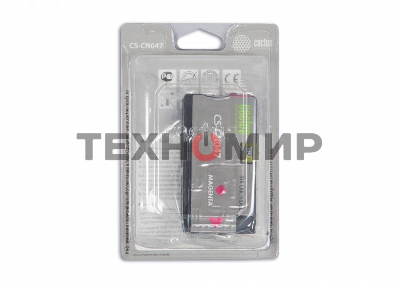 Картридж струйный Cactus CS-CN047 №951 пурпурный (26 мл) для HP OfficeJet 251dw Pro, 276dw Pro, 8100 Pro, 8100e, 8600 Pro (N911a), 8600 Pro Plus (N911g), 8610 Pro (A7F64A), 8615 Pro, 8616 Pro, 8620 Pro