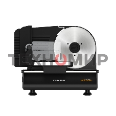 Ломтерезка Centek CT-1381 черный, 150 Вт толщина нарезки 3-20мм, съемная каретка, спец. держатель