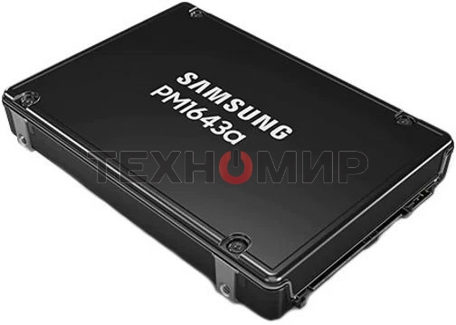 Накопитель SSD Samsung PM1643a, 3.84Tb, SAS 12Gb/s, 2.5