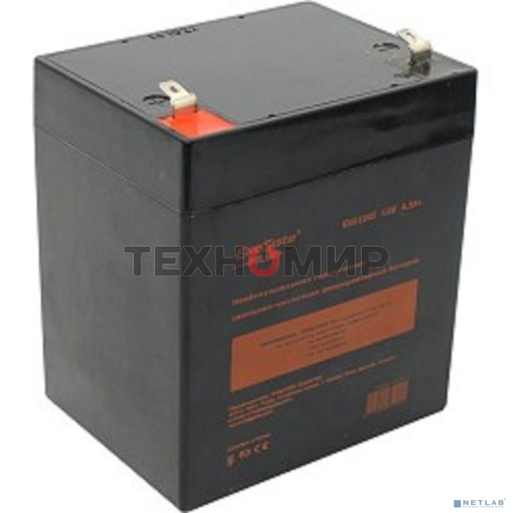 Батарея для ИБП ExeGate EP212310RUS DTM 12045/EXG1245 (12V 4.5Ah) клеммы F1