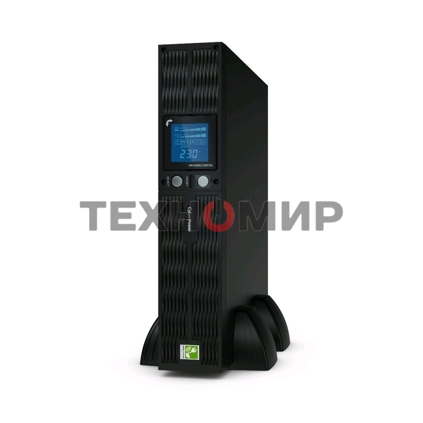 Источник бесперебойного питания CyberPower PR1500ELCDRT2U 1500VA/1350W USB/RJ11/45 (8 IEC)