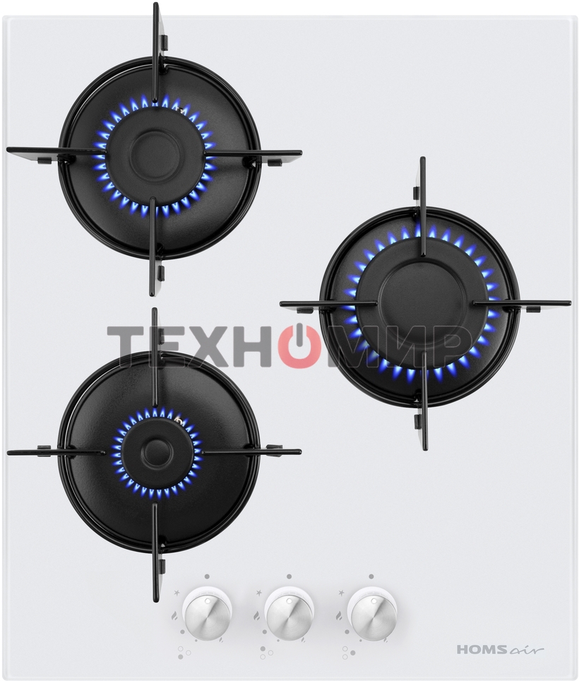 Газовая варочная панель HOMSair HGG431WH