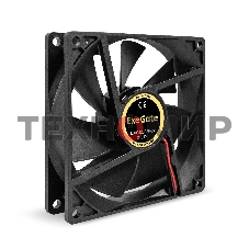 Вентилятор для корпуса ExeGate EX09225B2P-24 черный, 92 мм, 2750 об/мин, 34.4 дБ, 2 pin