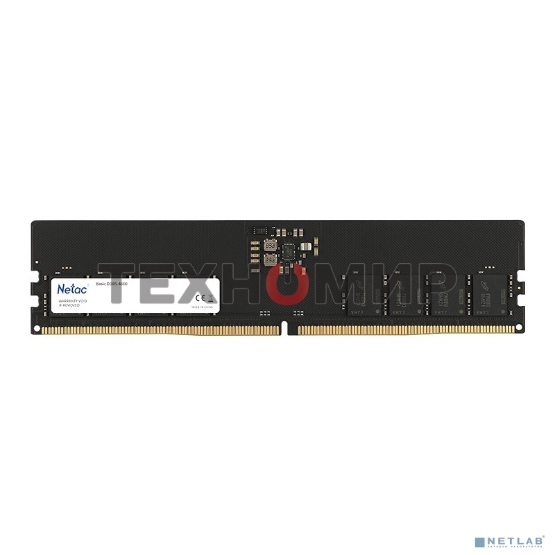 Оперативная память NETAC Basic, DDR5, 16GB (1x16GB), 4800MHz, CL40, DIMM