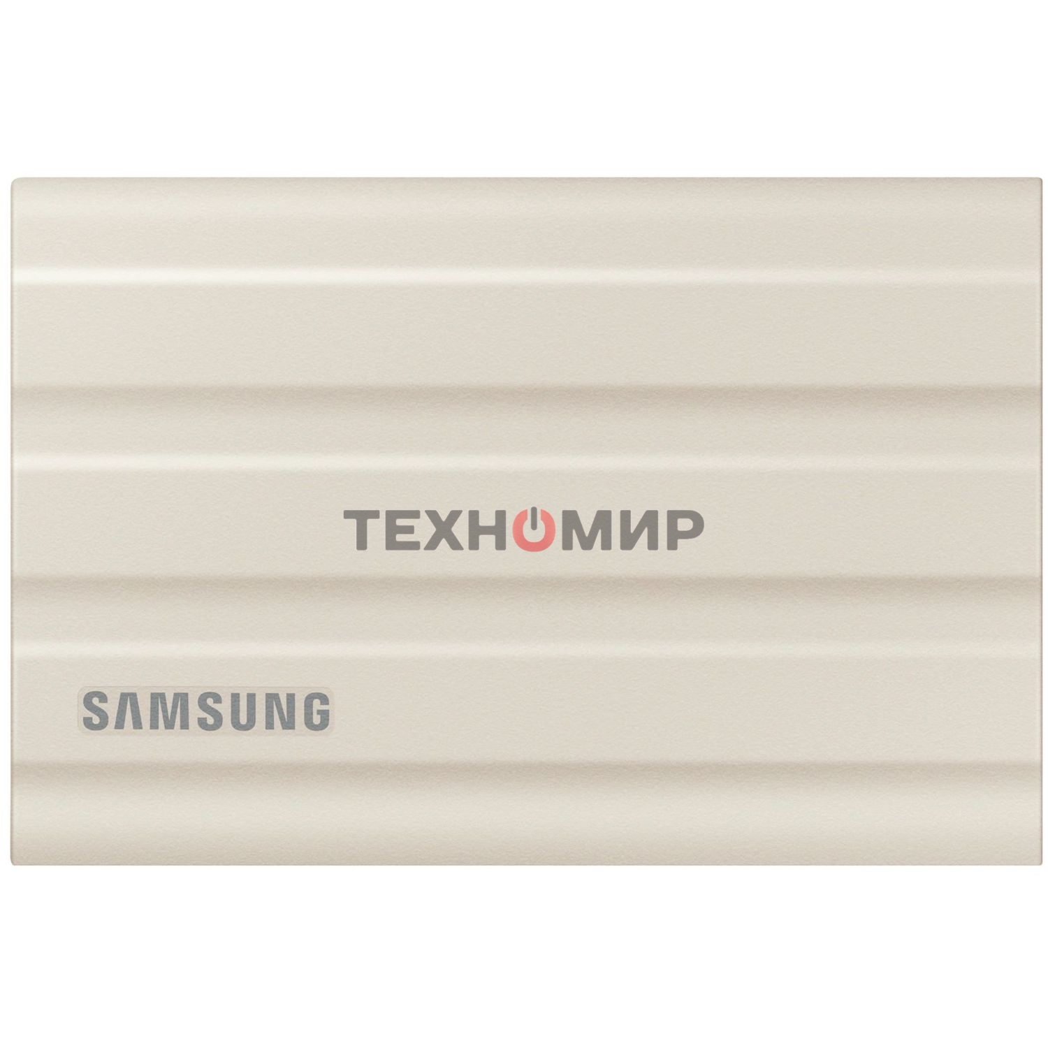 Внешний SSD Samsung T7 Shield, 1TB, USB 3.2 Gen 2 Type-C, R/W 1050/1000, бежевый