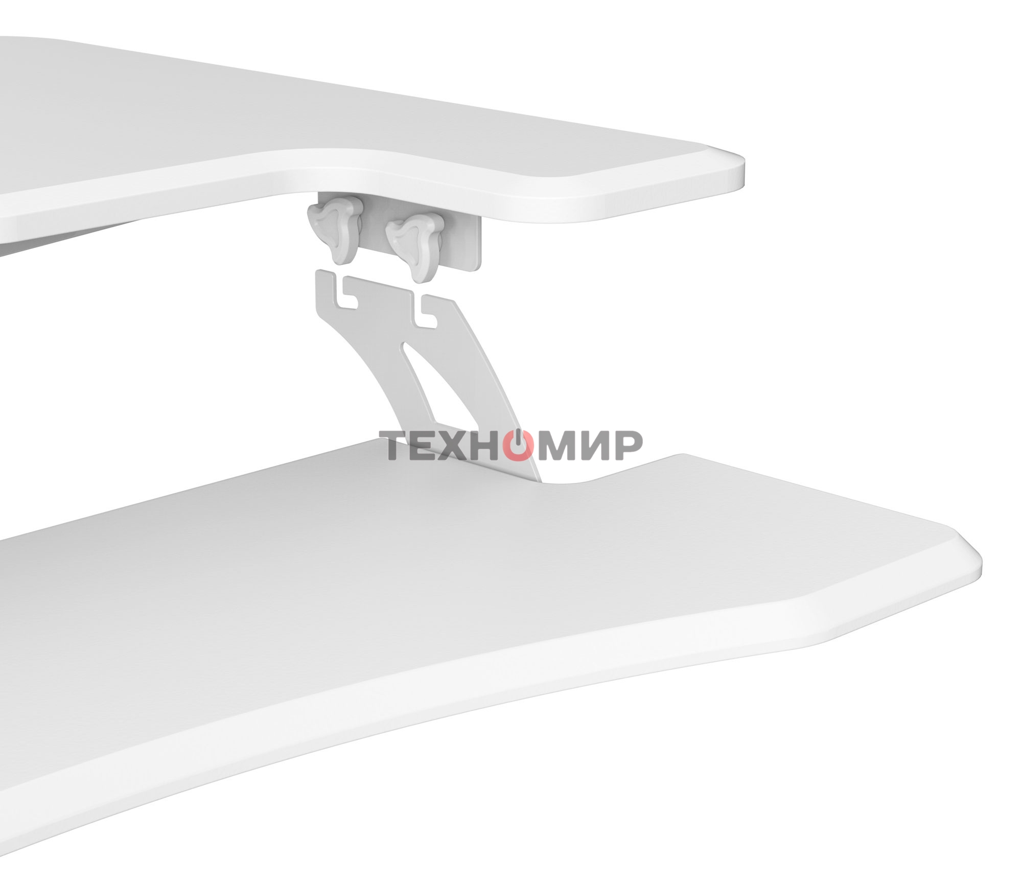 Стол для ноутбука Cactus VM-FDE103 столешница МДФ белый 91.5x56x123см (CS-FDE103WWT)