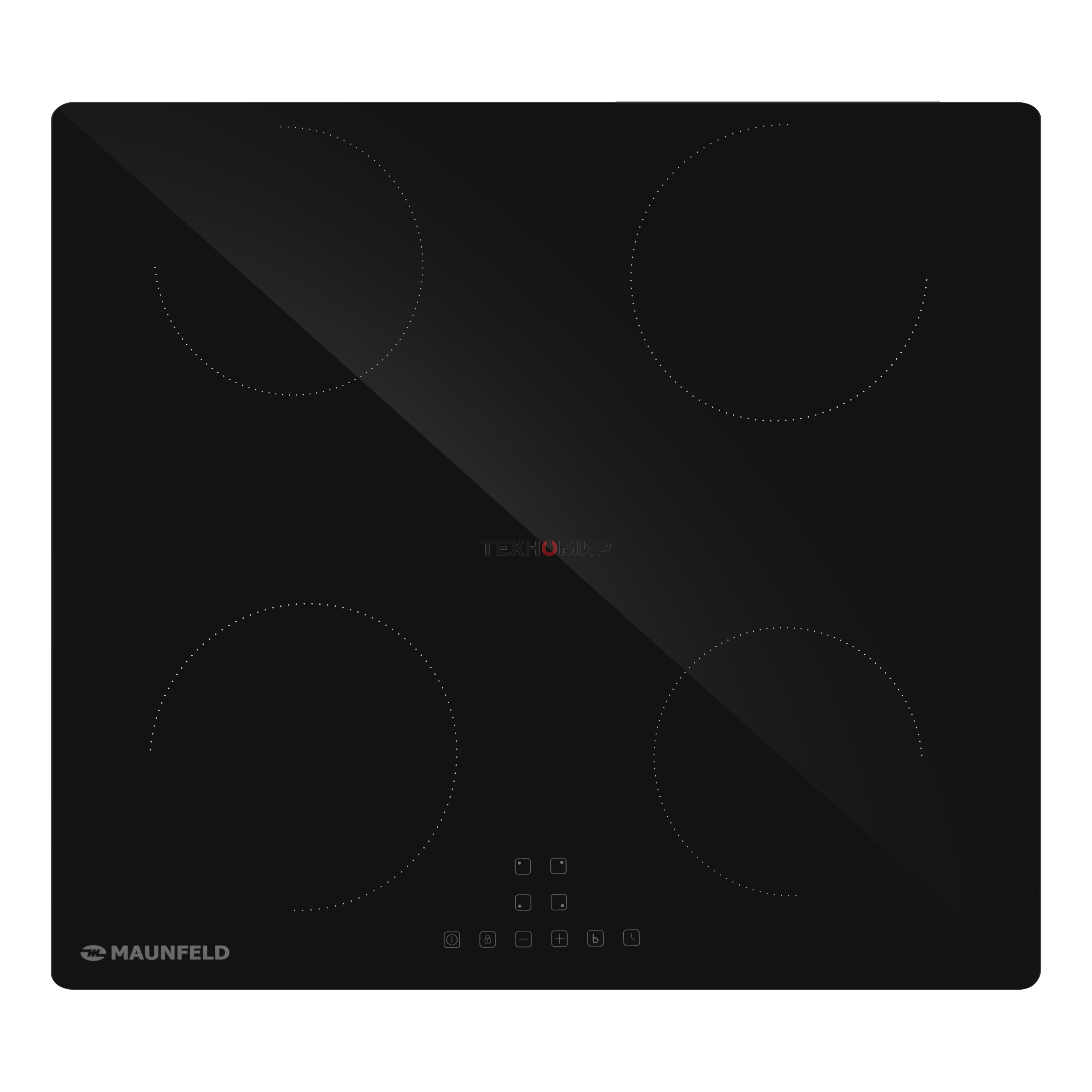 Индукционная варочная панель Maunfeld AVI594BK 7200 Вт, черный