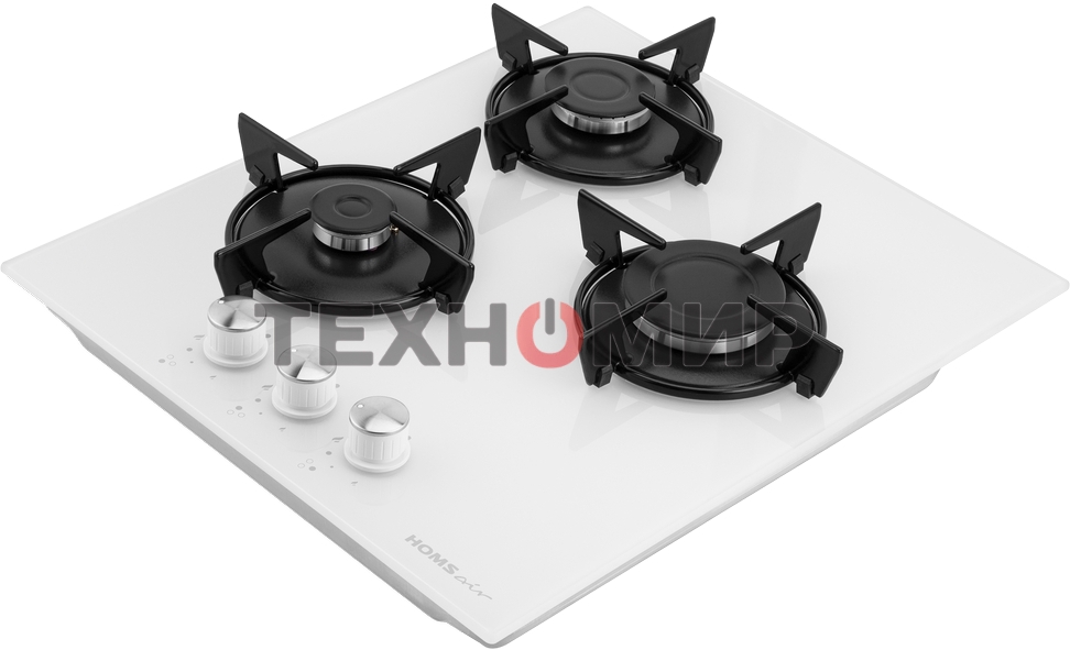 Газовая варочная панель HOMSair HGG431WH