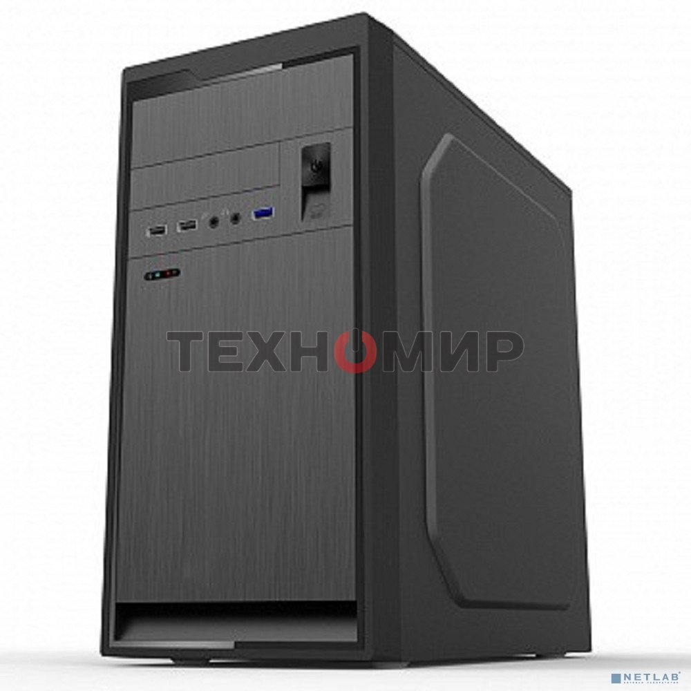 Компьютерный корпус MiniTower Powerman SV511 черный PMP-450ATX U2.0*2+U3.0*1+A(HD)