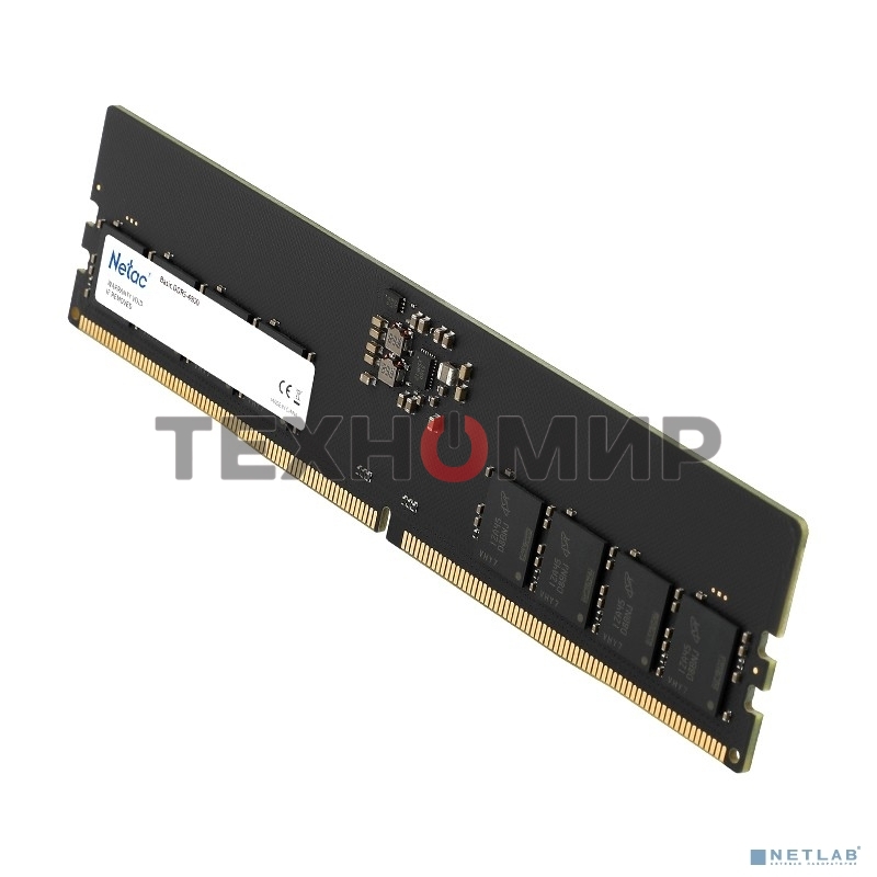Оперативная память NETAC Basic, DDR5, 16GB (1x16GB), 4800MHz, CL40, DIMM