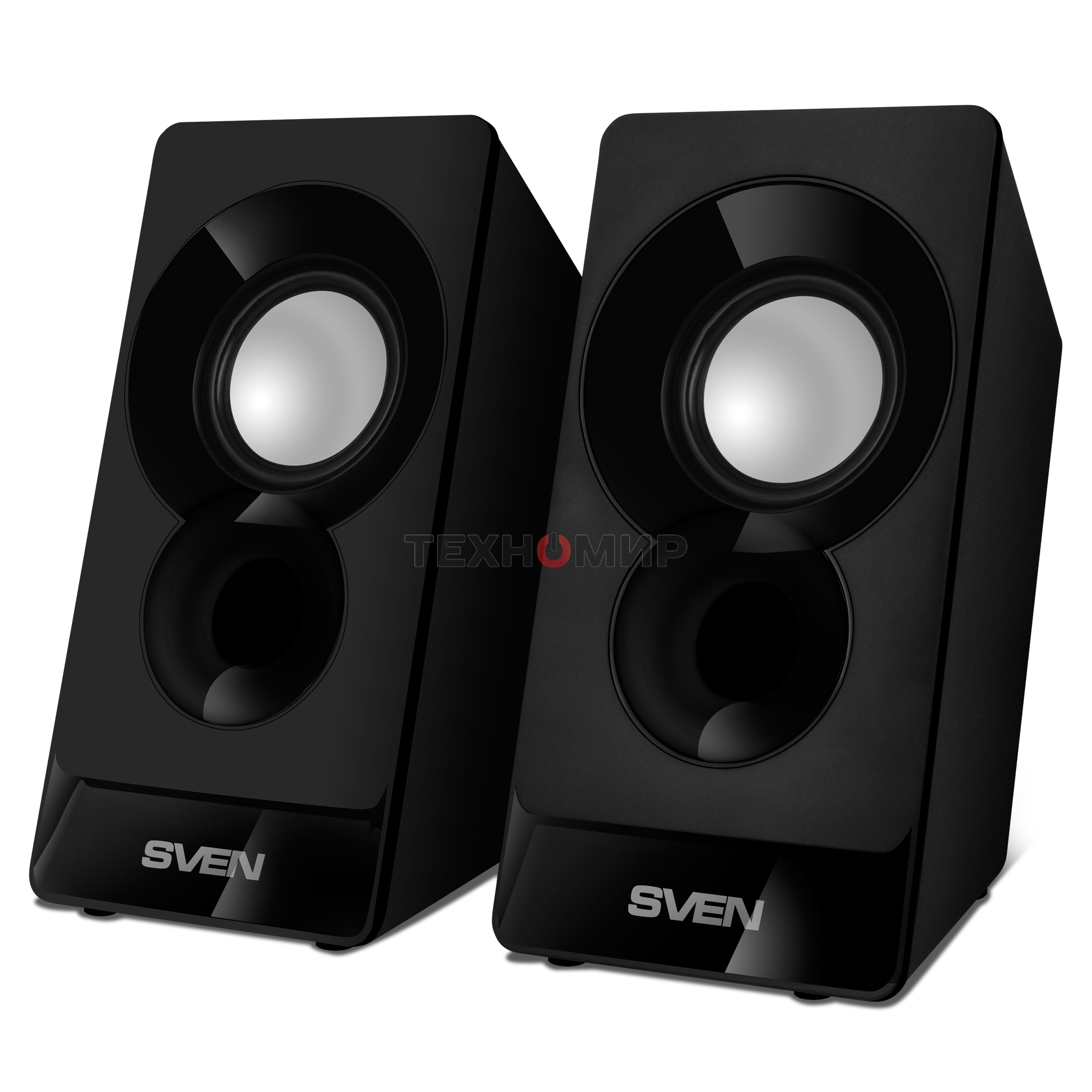 Акустическая система Sven 300 2.0 черный 6Вт