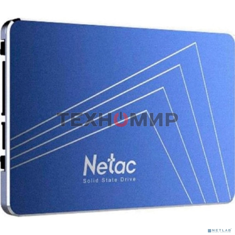 Накопитель SSD Netac N600S, 128Gb, SATA III, 2.5