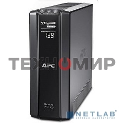 Источник бесперебойного питания APC Back-UPS Pro BR1500GI 865Вт 1500ВА черный
