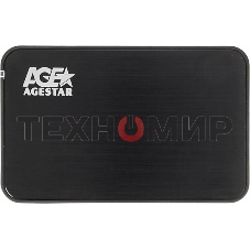 Внешний корпус для HDD AgeStar 3UB2A8-6G SATA алюминий черный 2.5