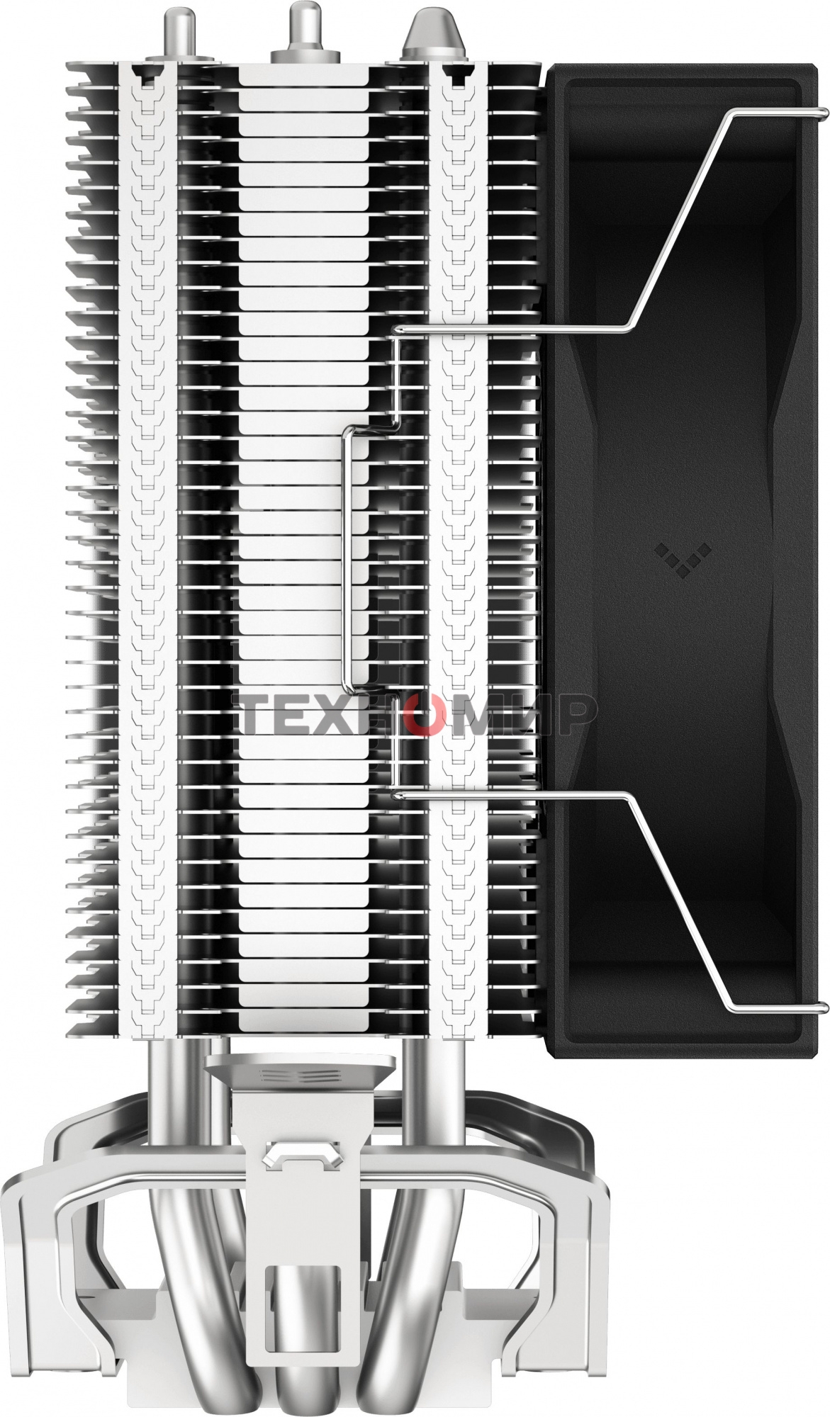 Кулер для процессора DEEPCOOL AG300 серебристый, 92 мм, алюминий/медь, 3050 об/мин, 30.5 дБ, 4 pin, 150 Вт, 129 мм