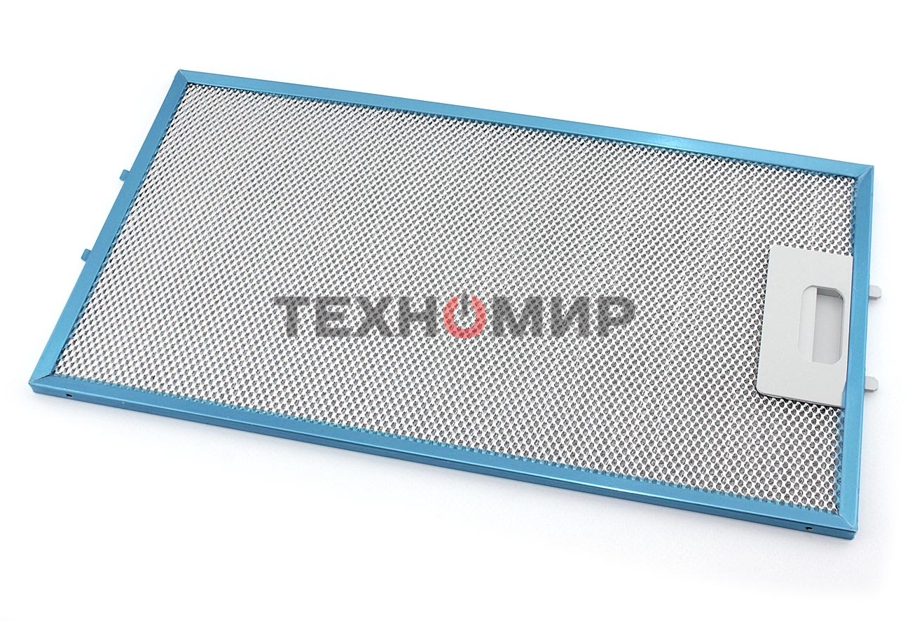 Фильтр алюминиевый рамочный для вытяжки 375х205х8