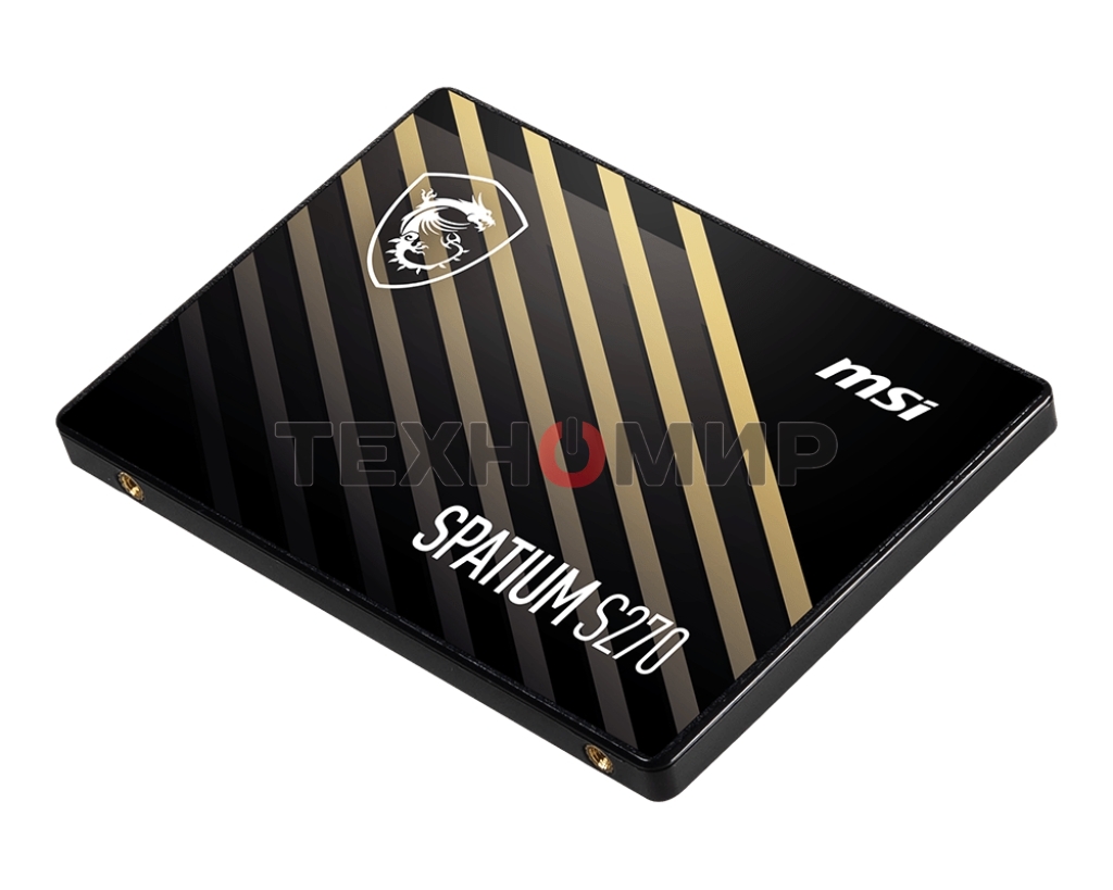 Накопитель SSD MSI SPATIUM S270, 480Gb, 2.5