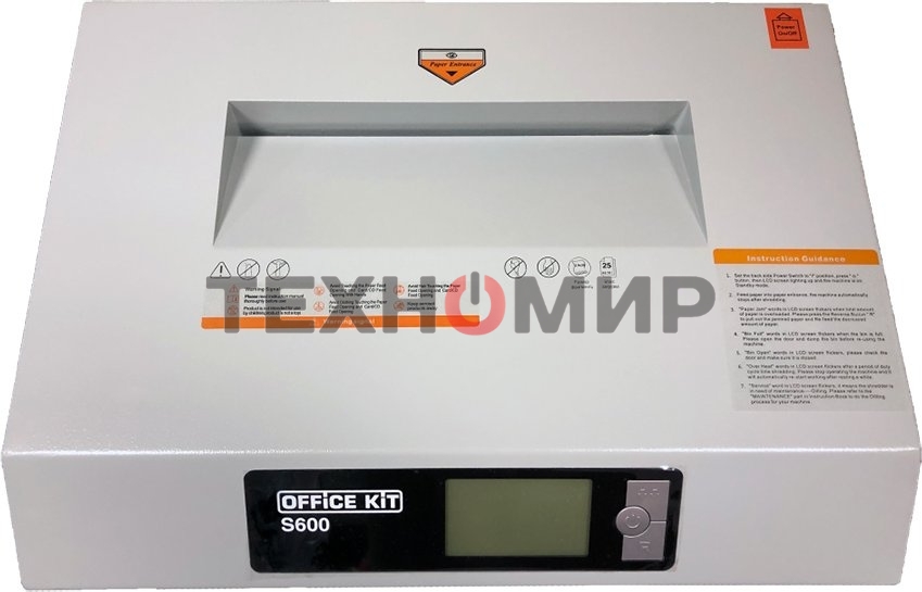 Шредер Office Kit S600 0,8x5